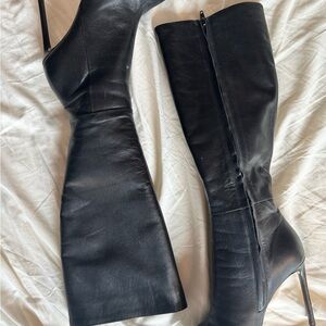 Tony Bianco Black Heeled Boots